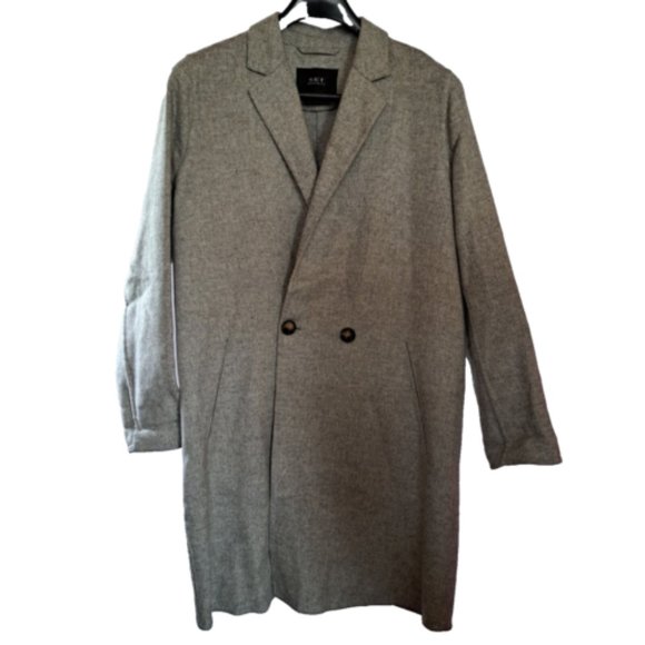 SET Urban Deluxe CASHEMERE inside coat trench SIZE 6 QUIET LUXURY OLD MONEY - Picture 1 of 9